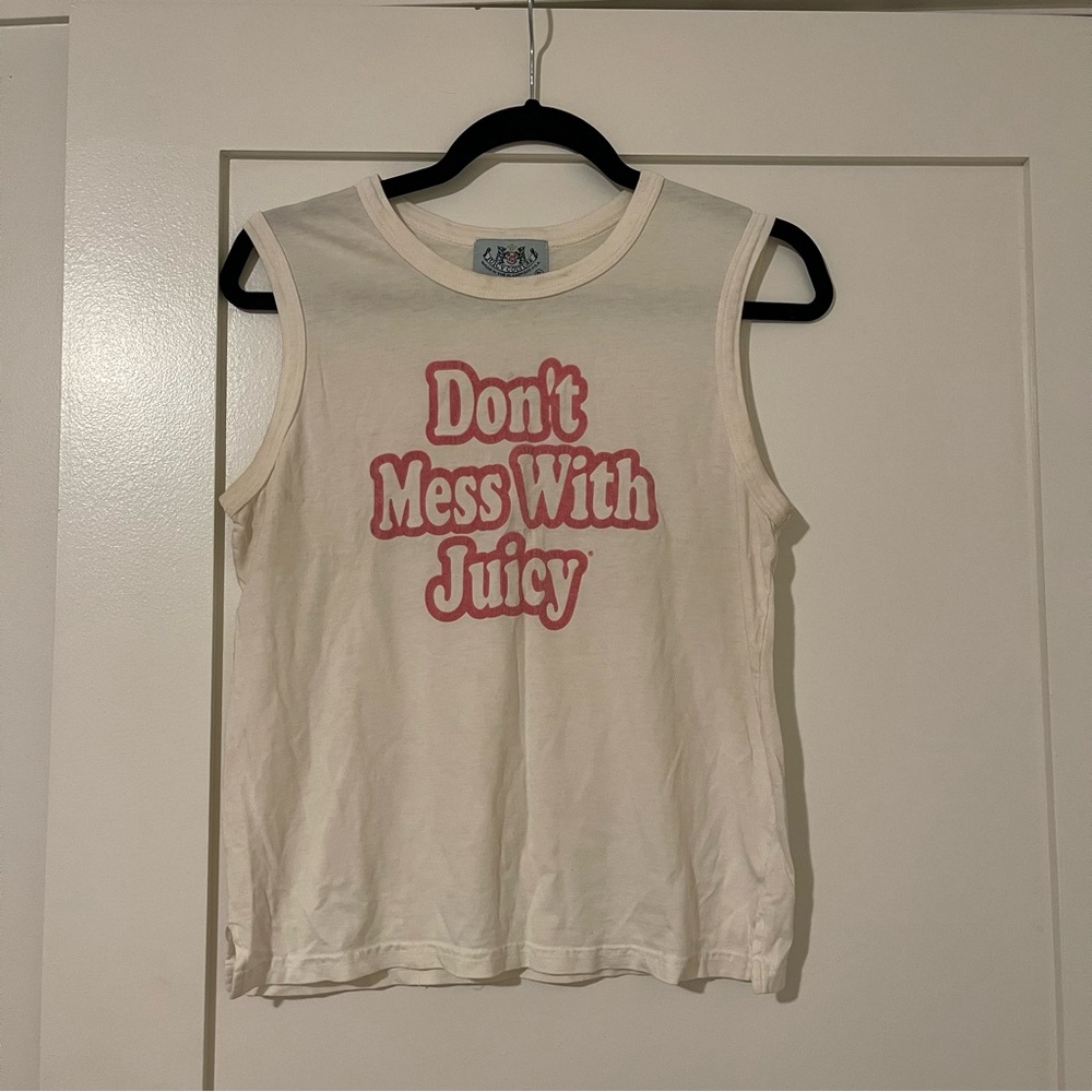 Y2K Juicy Couture tank top